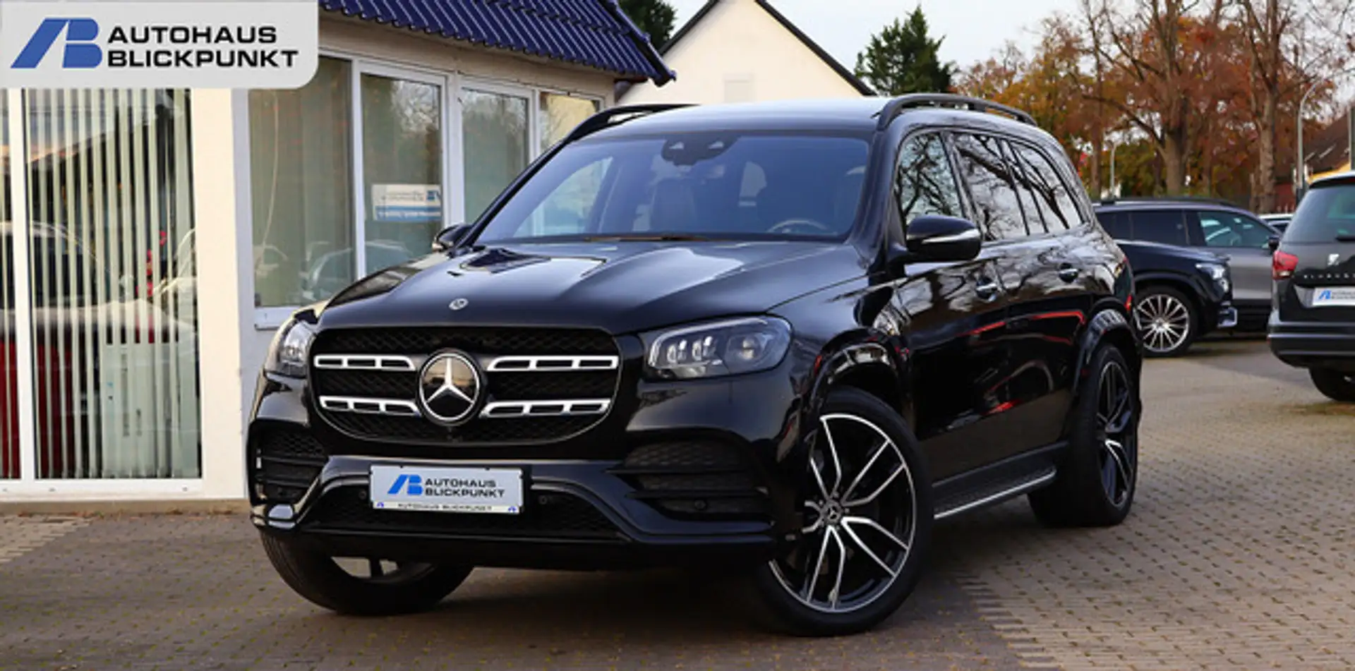 Mercedes-Benz GLS 400 d 4M AMG 7 SITZ DISTR+PANO+KAM360+HEADUP Noir - 1