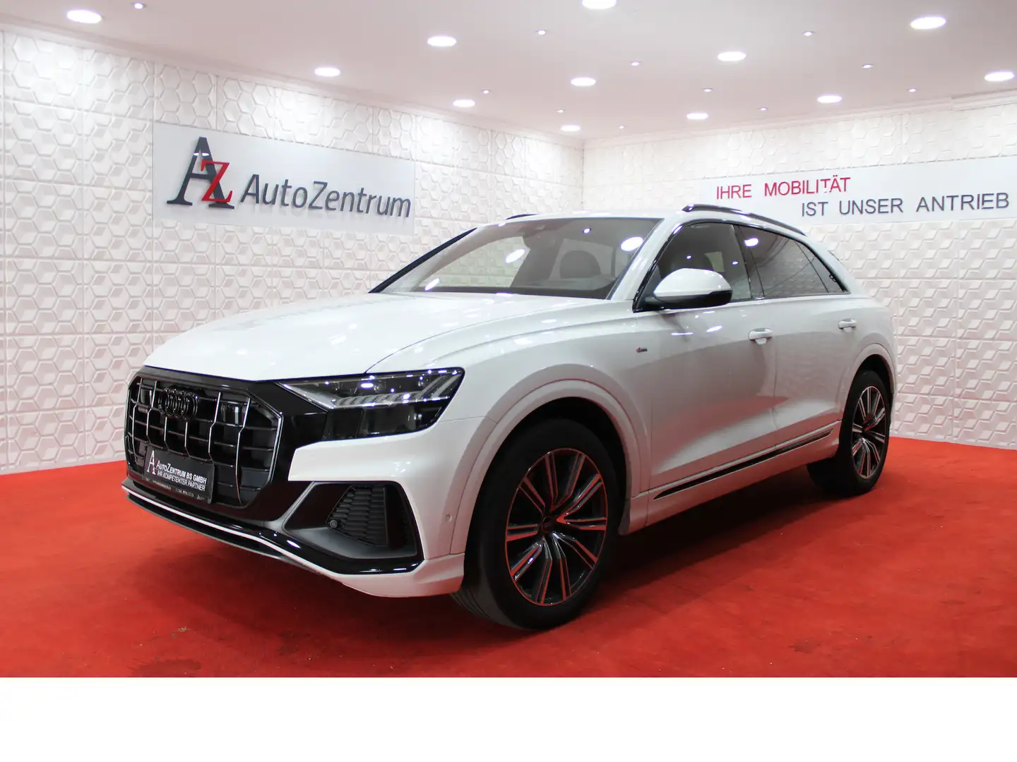 Audi Q8 50 TDI S line quattro MATRIX*HUD*STANDH*CAM Blanc - 2
