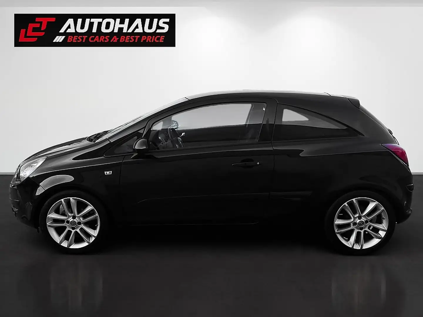 Opel Corsa 1,4 Sport |1.BESITZ| Schwarz - 2