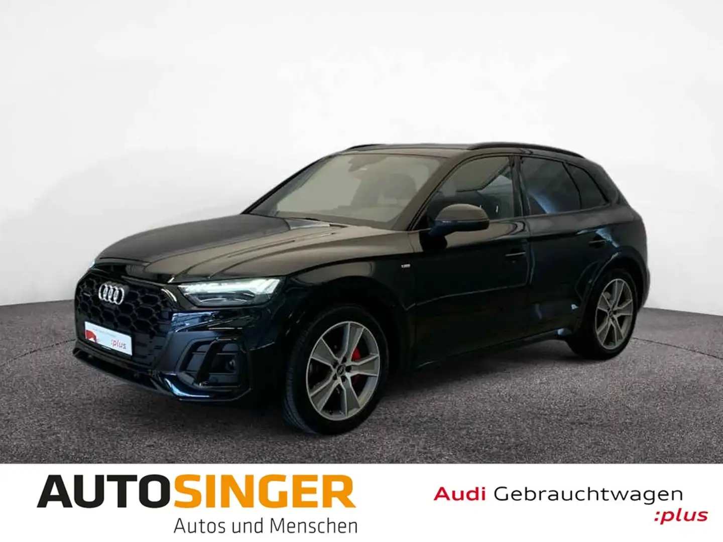 Audi Q5 50 TDI 2x S line qua *LUFT*MATRIX*AHK*ACC*360 Schwarz - 1
