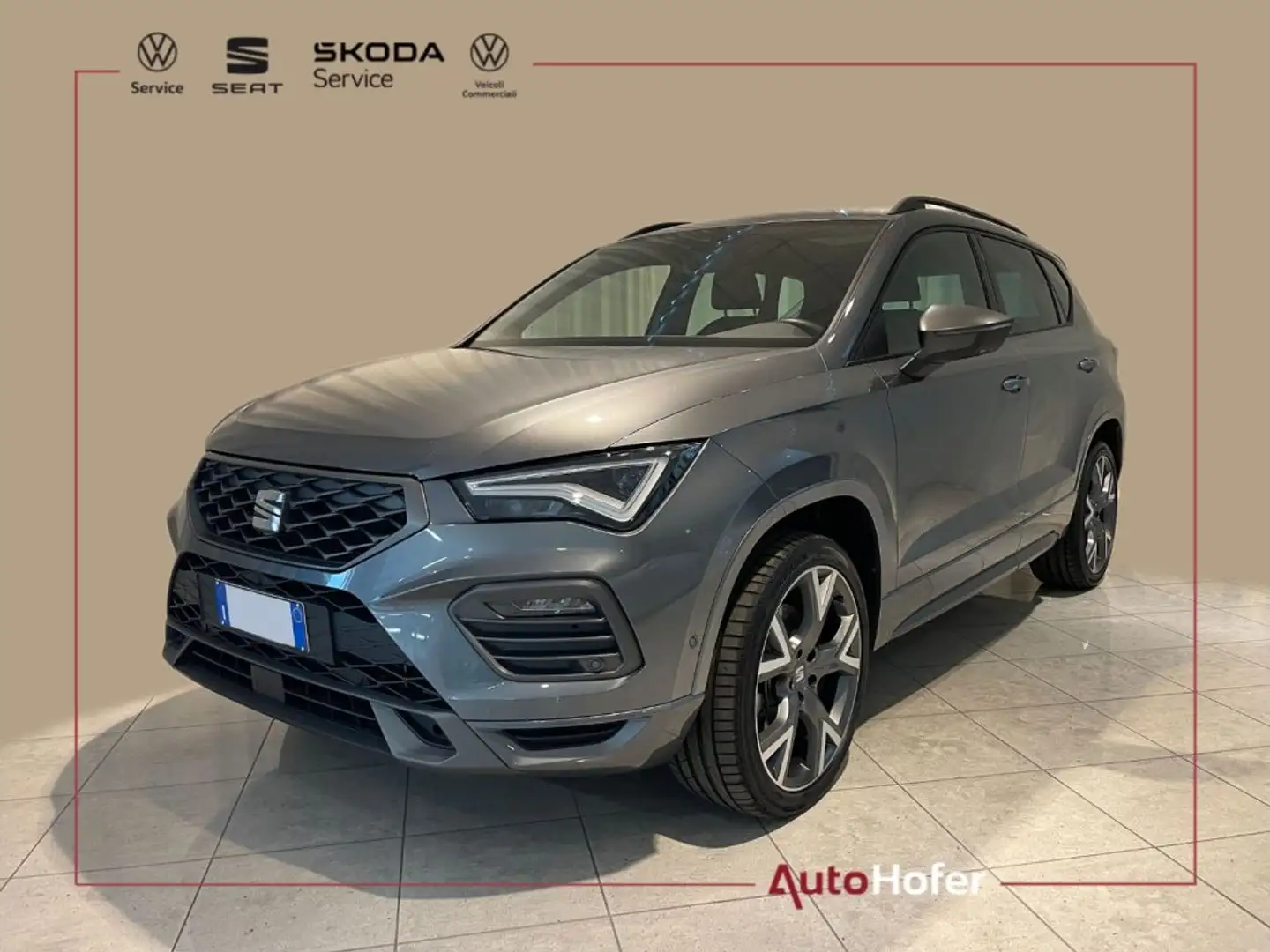 SEAT Ateca 2.0 TDI DSG FR 19" Pano 360° ParkAssist LED Grigio - 1