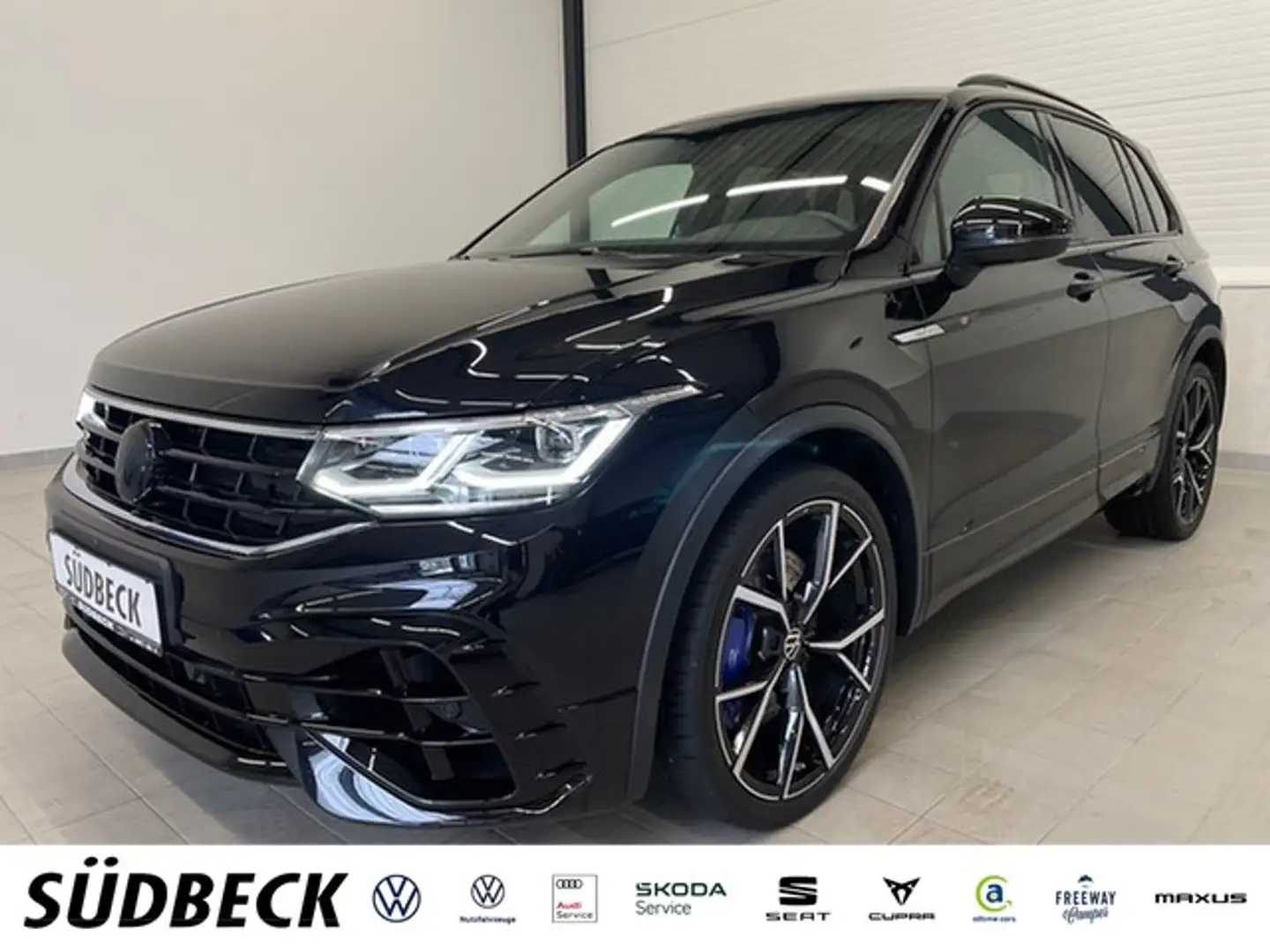 Volkswagen Tiguan 2.0 TSI R 4Motion KAMERA+PANO+AHK+MATRIX+APP+LA... Schwarz - 1