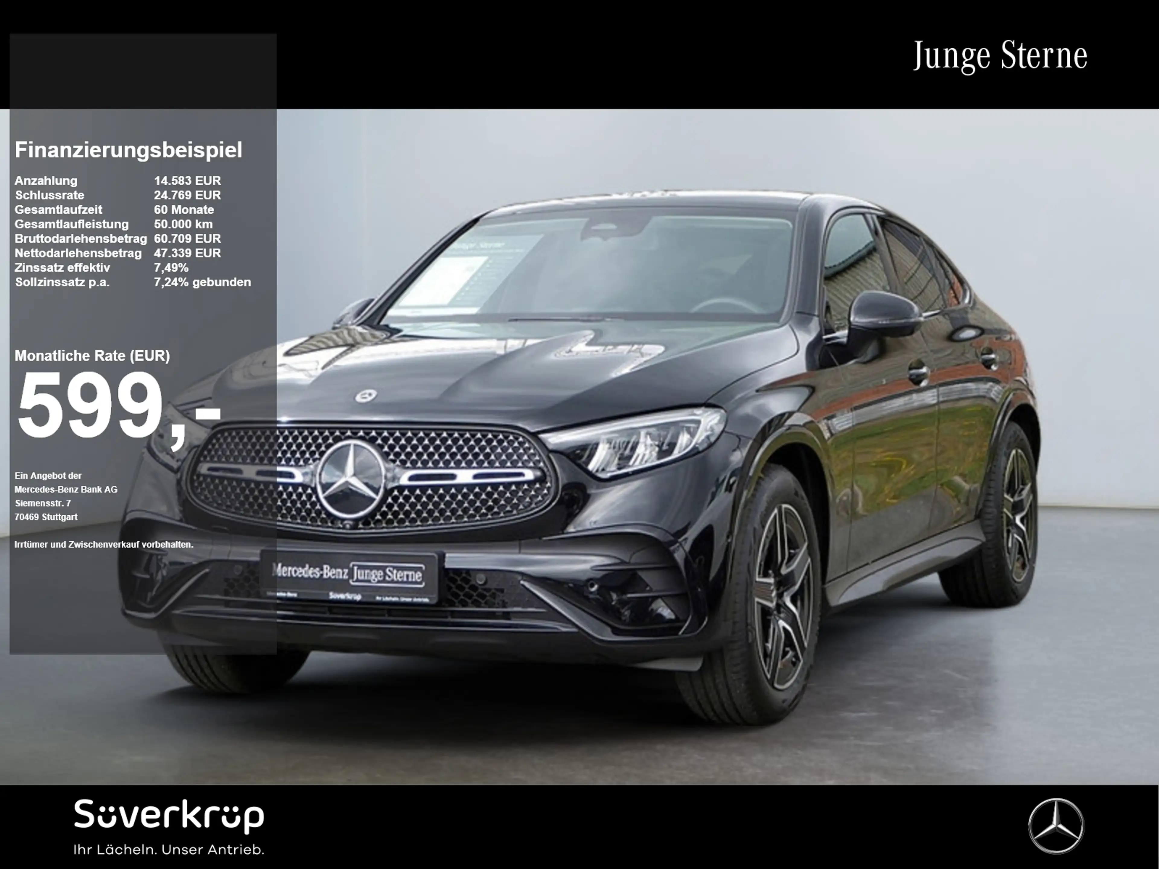 Mercedes-Benz GLC 220 d 4M Coupé | AMG BURM NIGHT MEMO 360 AHK