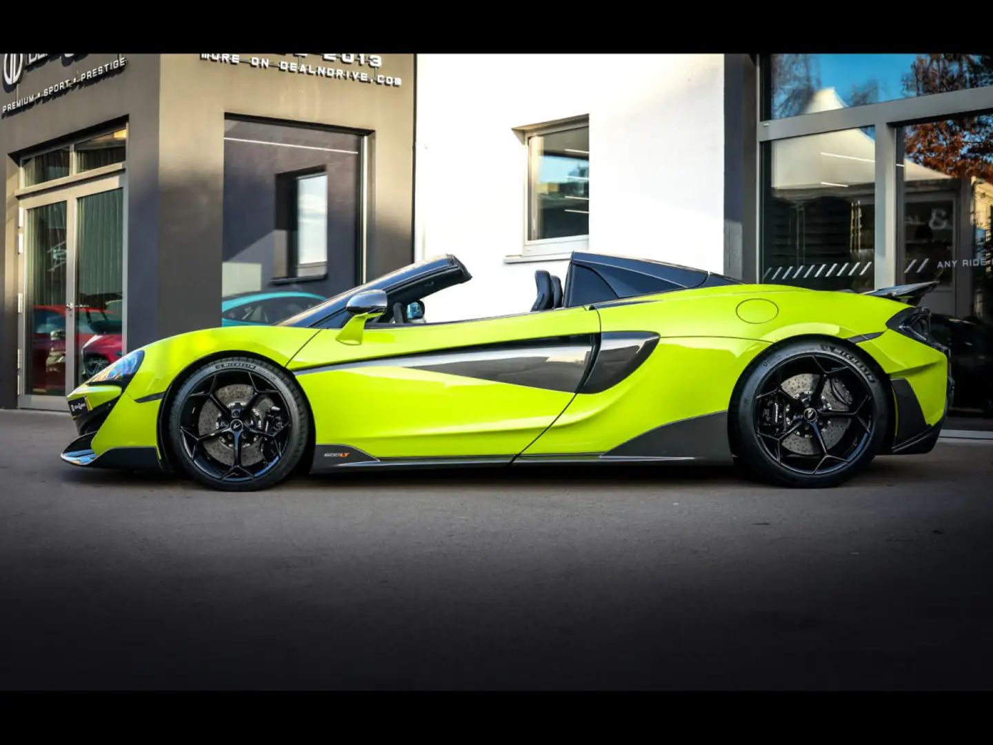 McLaren 600LT Spider 3.8 V8 600°PPF°LIME GREEN ELITE PAINT°FULL Grün - 2