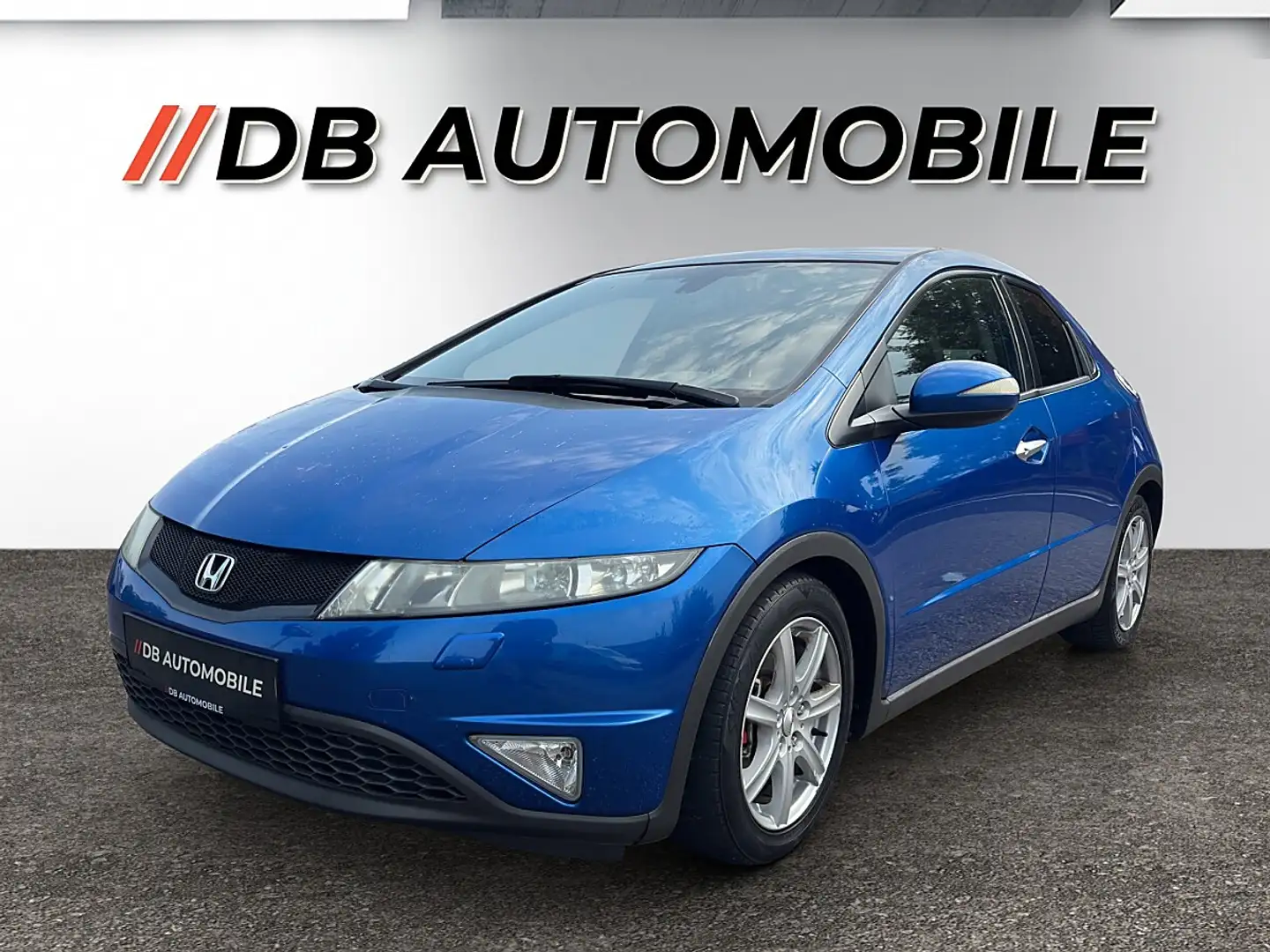 Honda Civic 2,2 i-CTDi Sport Blau - 1