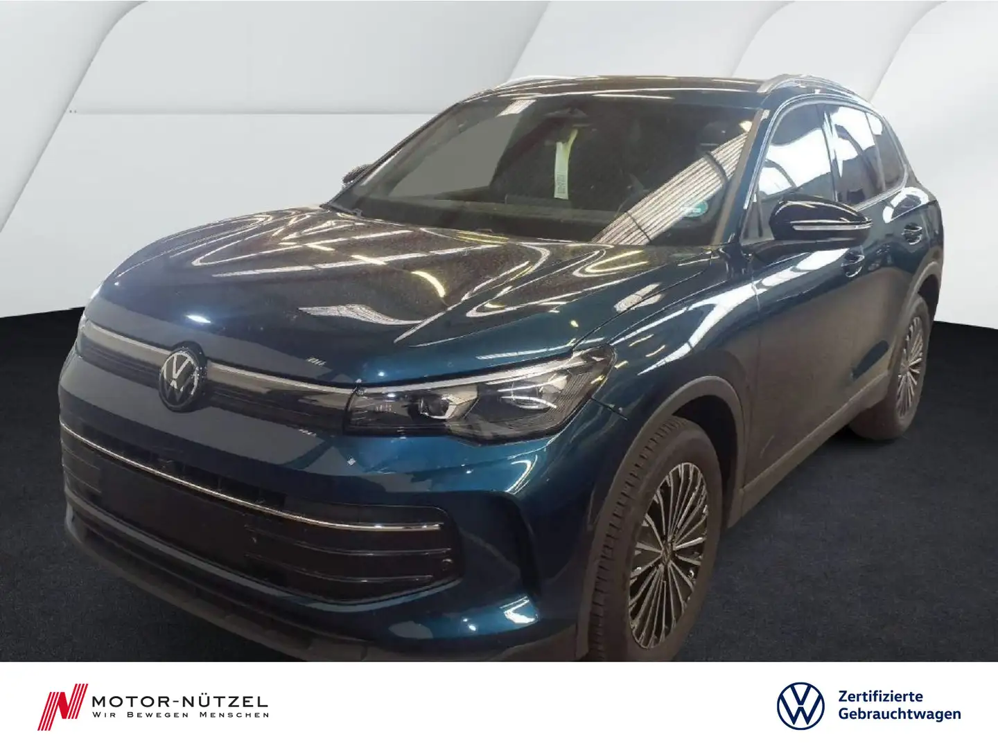 Volkswagen Tiguan 2.0 TDI DSG GOAL MATRIX+NAVI+AHK+ACC+HuD Blau - 1