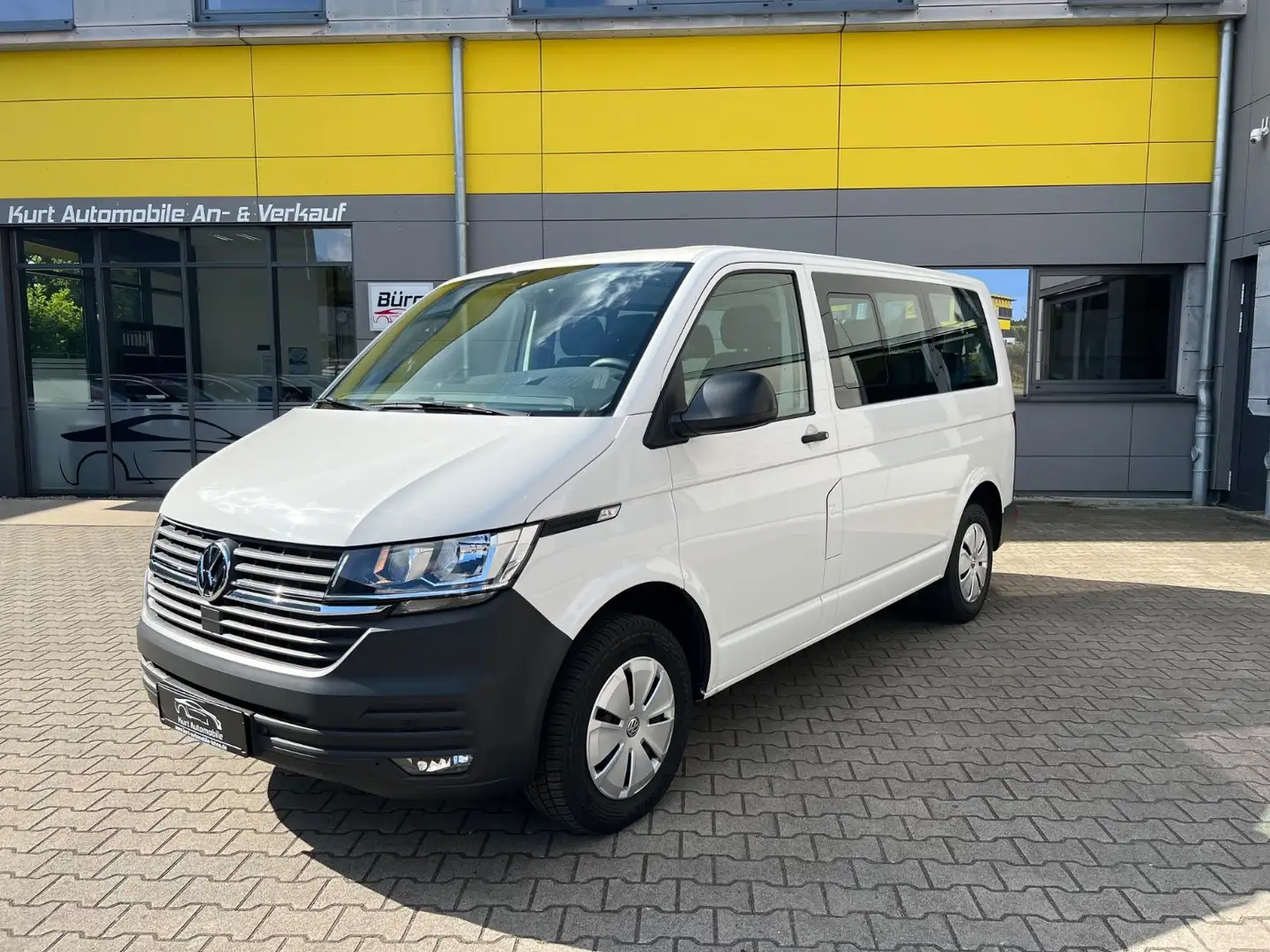 Volkswagen T6 Transporter /AUTOMATIK/KLIMA/FREISPRECH/9 SITZ Blanc - 1