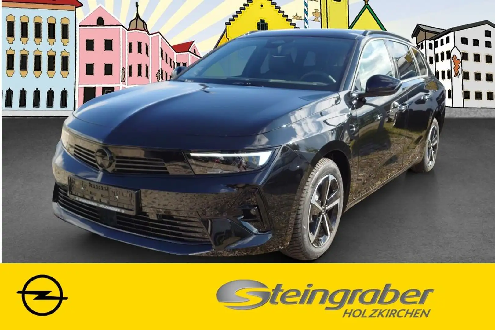 Opel Astra Sports Tourer 1.2 Turbo GS Czarny - 1