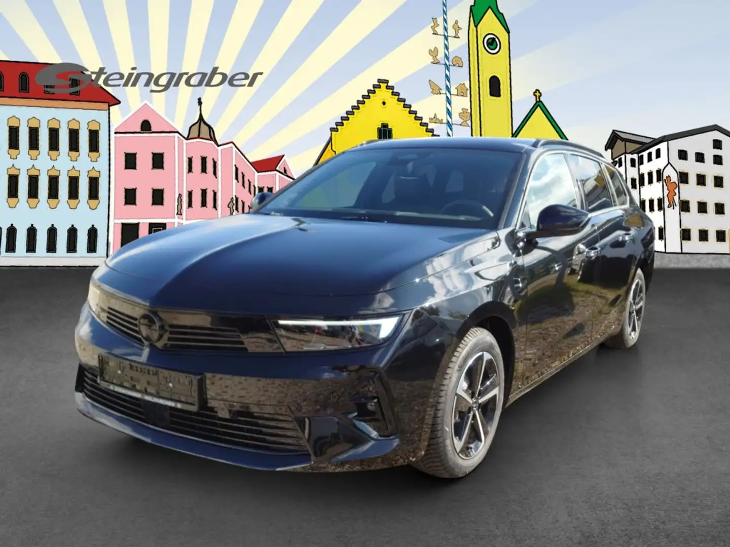 Opel Astra Sports Tourer 1.2 Turbo GS Czarny - 2