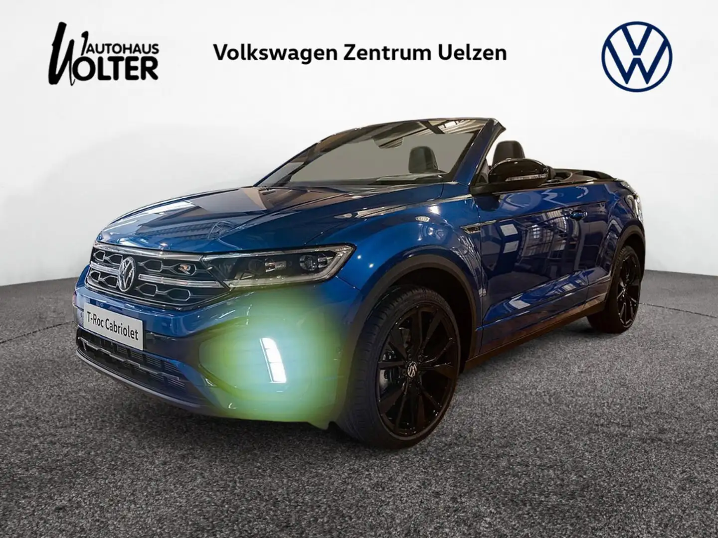 Volkswagen T-Roc Cabriolet 1.5 TSI R-Line ACC MATRIX-LED Blau - 1