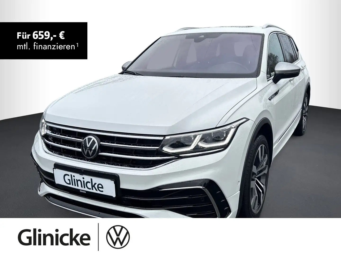 Volkswagen Tiguan Allspace R-Line 2.0 TSI 4Motion DSG, PANO Weiß - 1