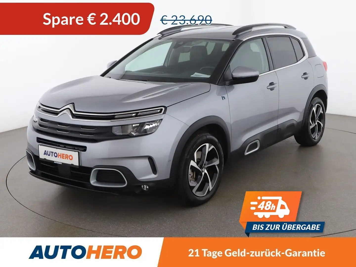 Citroen C5 Aircross 1.6 Plug-in Hybrid ë-EAT8 Feel Pack Aut. *ACC*TOT* Grau - 1