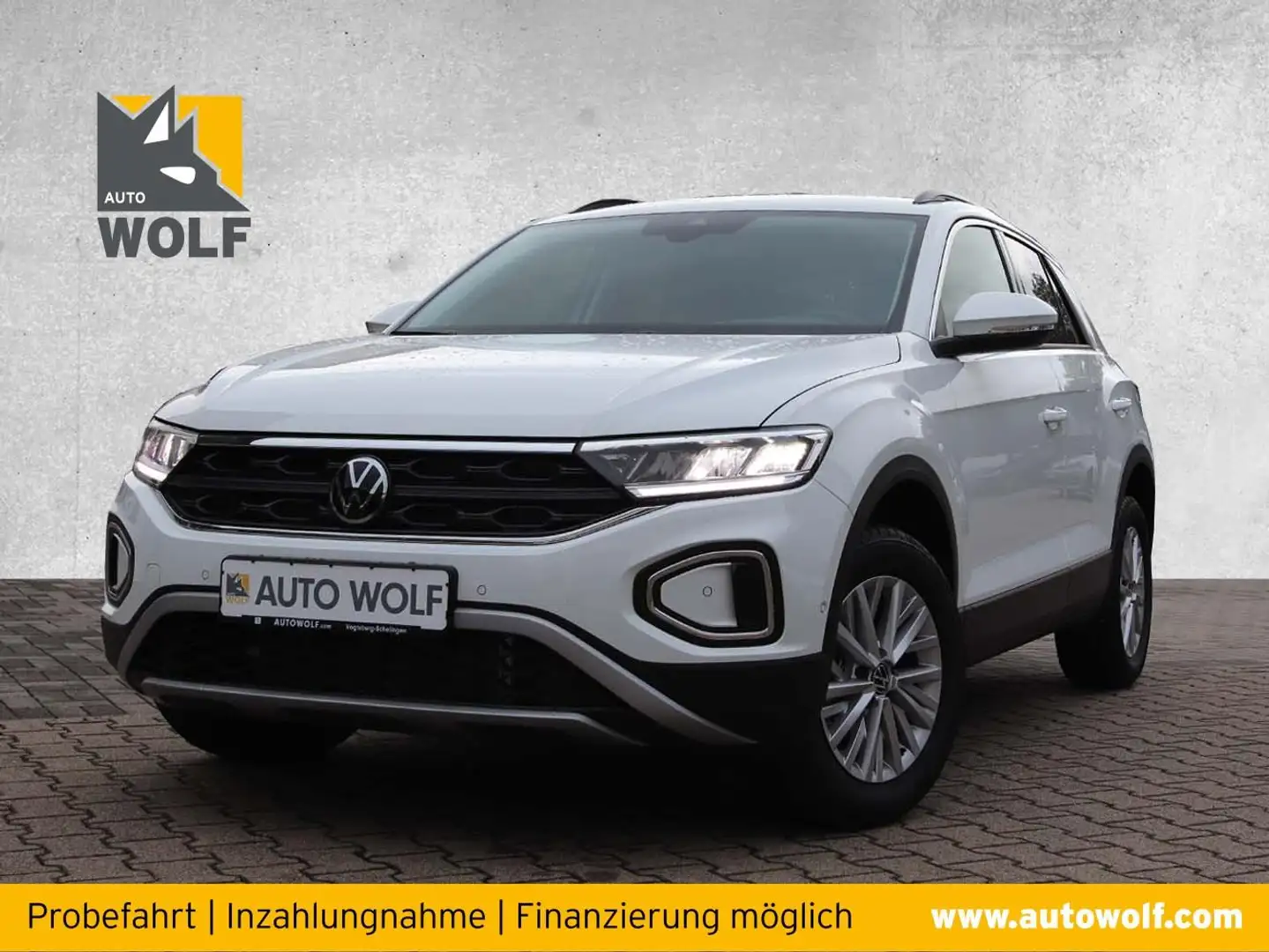 Volkswagen T-Roc 1.5 TSI Life DSG *AHK* Kamera ACC Weiß - 1
