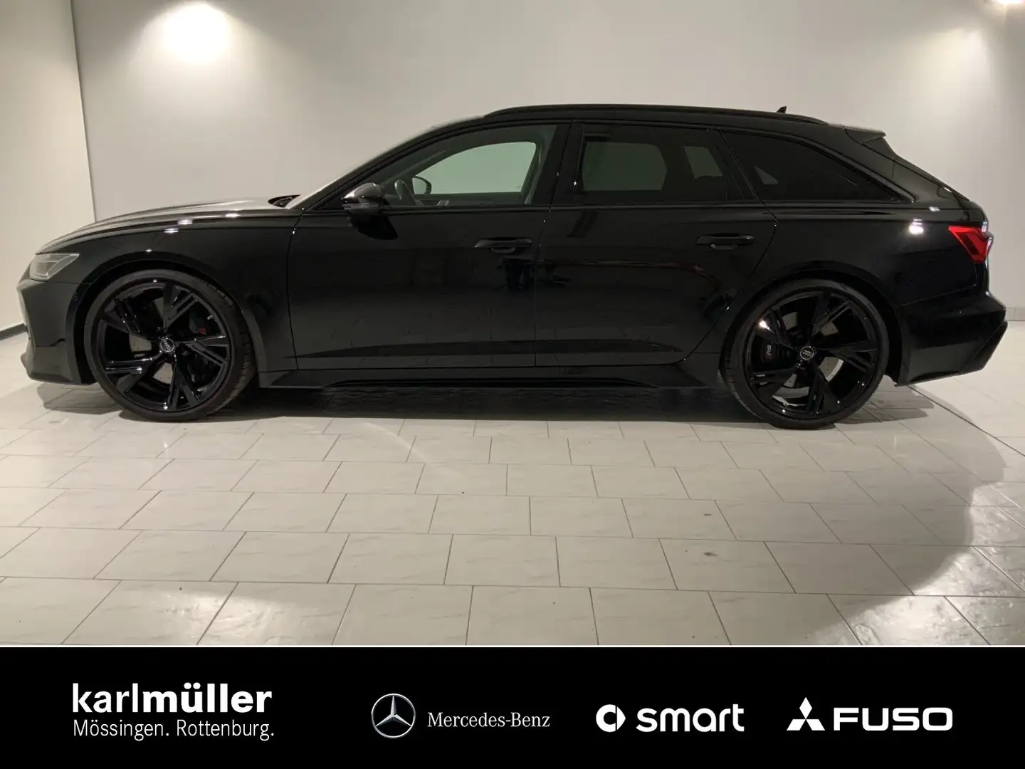 Audi RS6 RS 6 Avant 4.0 TFSI quattro +Pano+Distr+HeadUp Zwart - 2