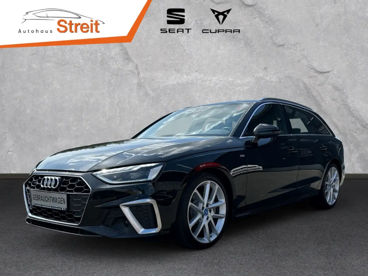 Audi A4 Avant 2.0TDI 40 TDI quattro S line 7-Gang DSG Stan Noir - 1