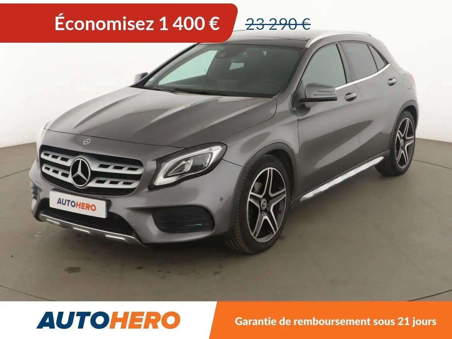 Mercedes-Benz GLA 180 180 Fascination 7G-DCT Gris - 1