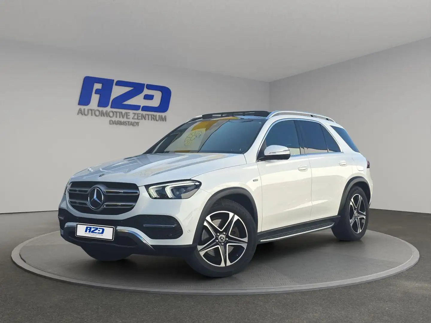 Mercedes-Benz GLE 350 de 4M PANO AHK BURMESTER A-LEDER 360° DISTRONIC Weiß - 1