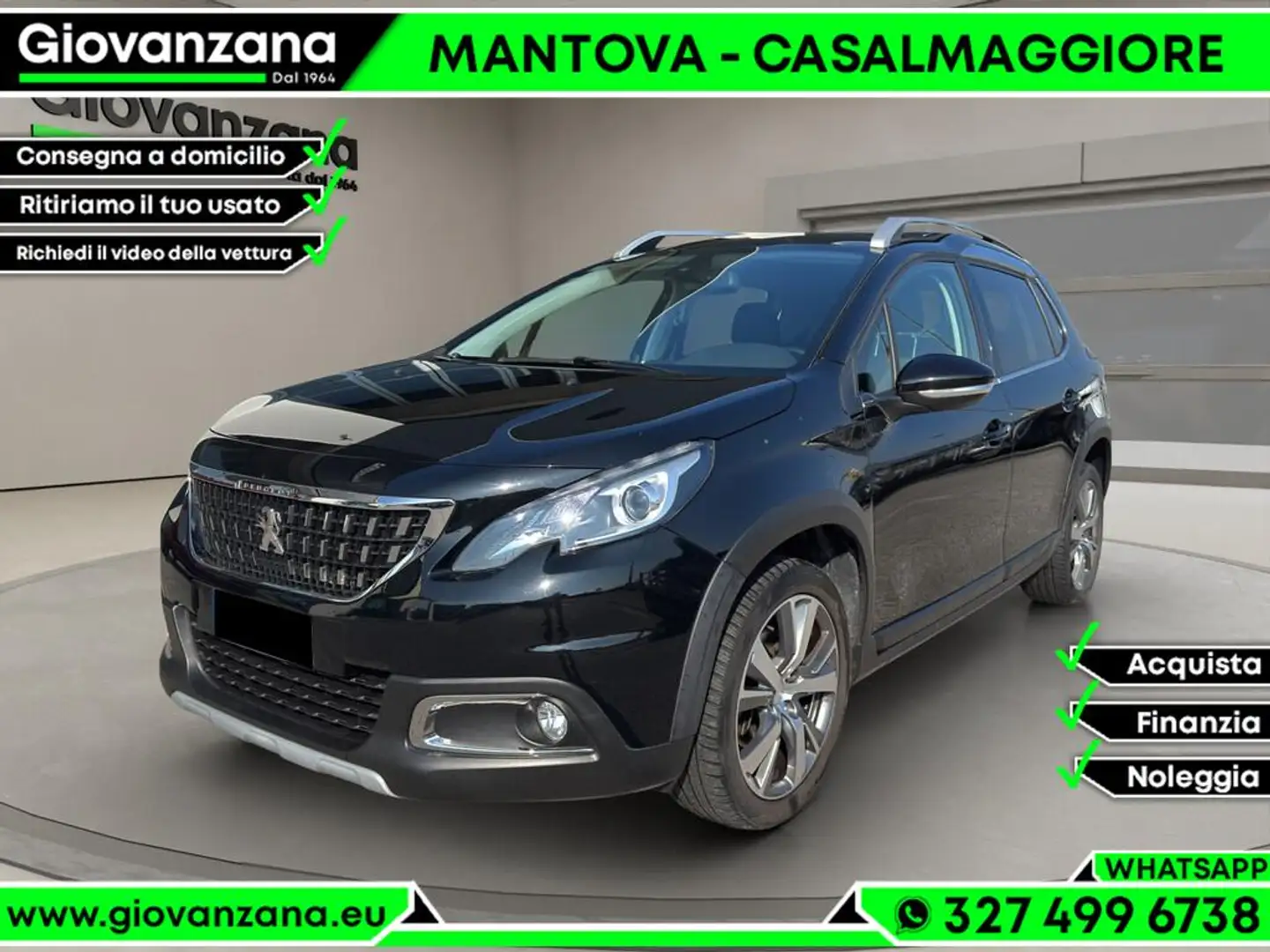 Peugeot 2008 1.2 puretech t Allure 110cv NEOPATENTATI Negro - 1