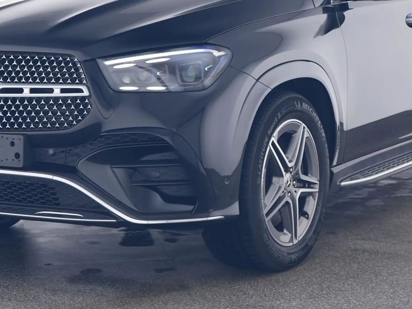 Mercedes-Benz GLE 450 d 4M AMG-Line Ext+AIRMATIC+AHK+Pano+Memo Schwarz - 2