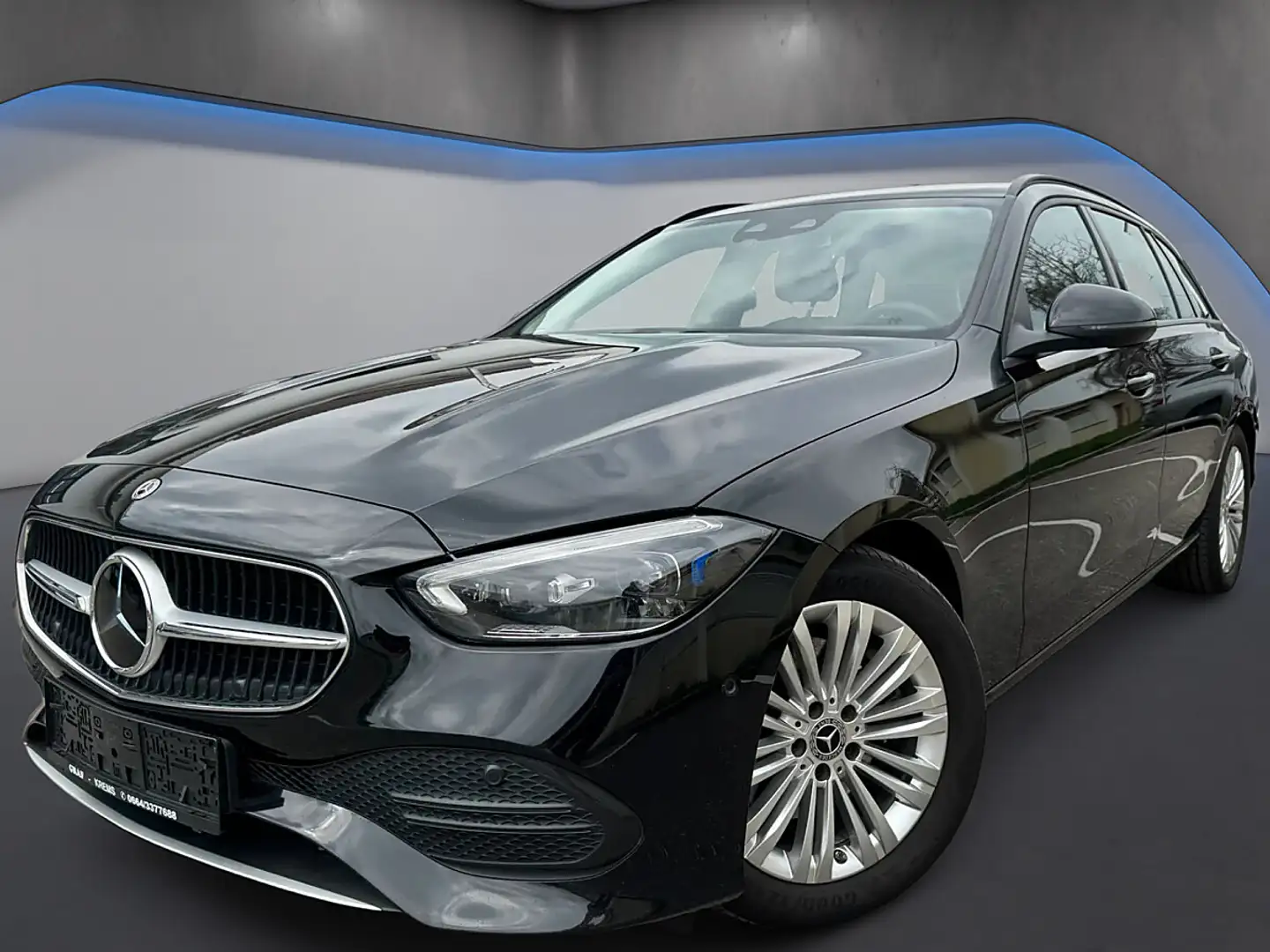 Mercedes-Benz C 220 d 4Matic Aut. *Kamera*ACC*LED*Sitzhz* Schwarz - 1