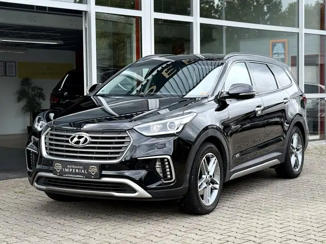 Hyundai Grand Santa Fe blue Premium 4WD 7-SITZER