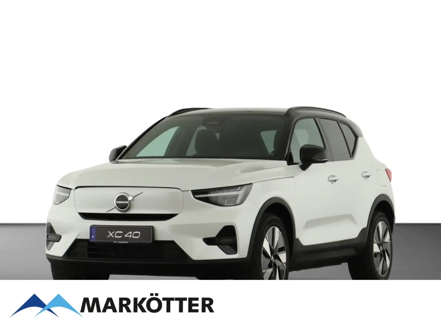 Volvo XC40 Plus Recharge Extended ACC/BLIS/LED/Keyless Weiß - 1