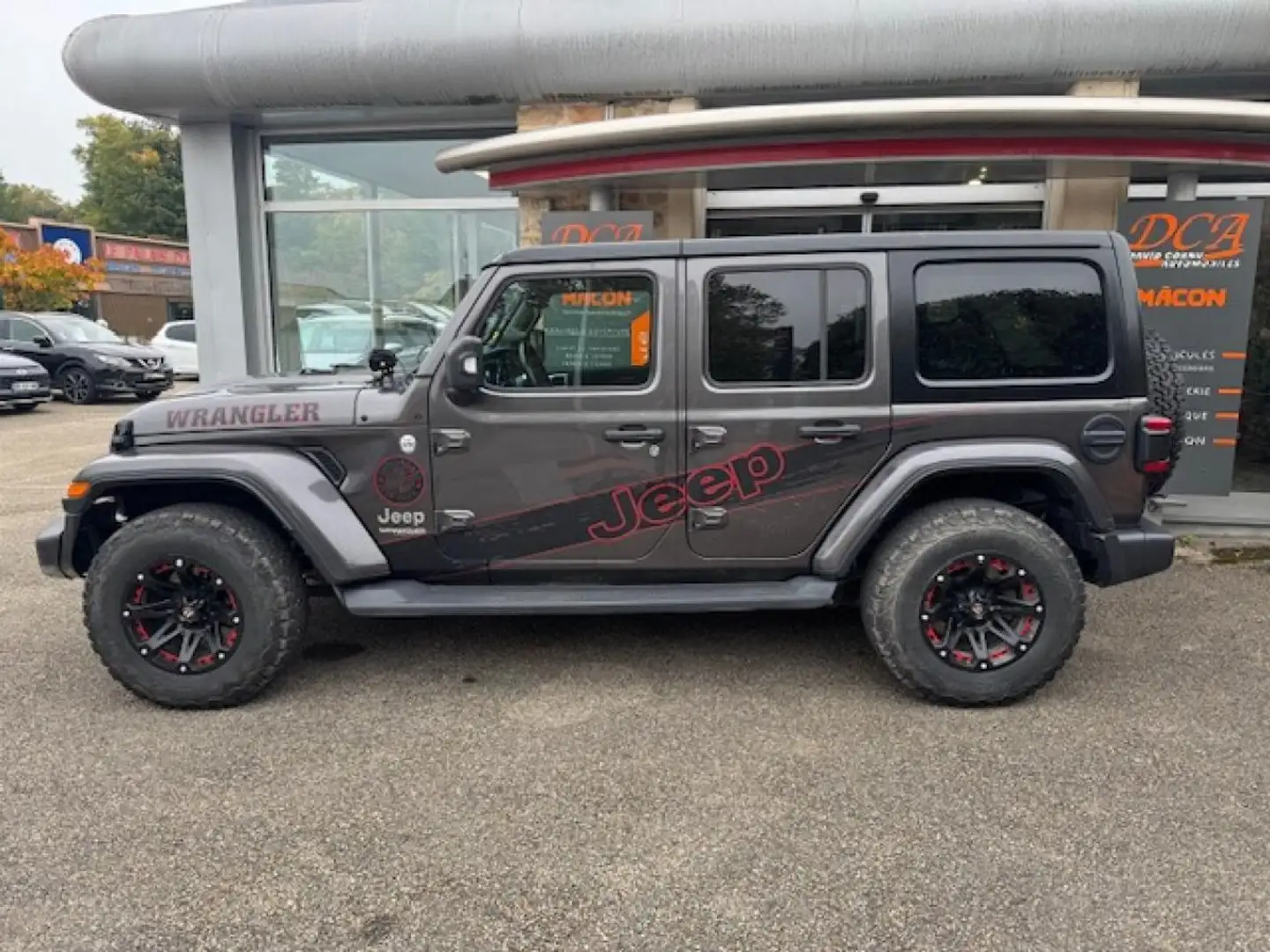 Jeep Wrangler 2.2 MultiJet - 200 - BVA 4x4 2018 Unlimited Sahara PHASE 1 Negru - 2