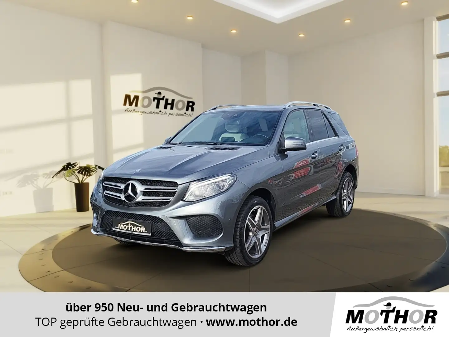 Mercedes-Benz GLE 350 d 4Matic AMG AMG Line AHK SpurH LM Grijs - 1