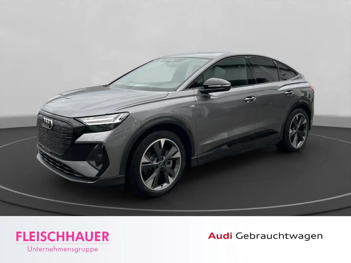 Audi Q4 e-tron Sportback 40+ACC+PANORAMADA+SHZ+NAVI+KAMERA Grau - 1