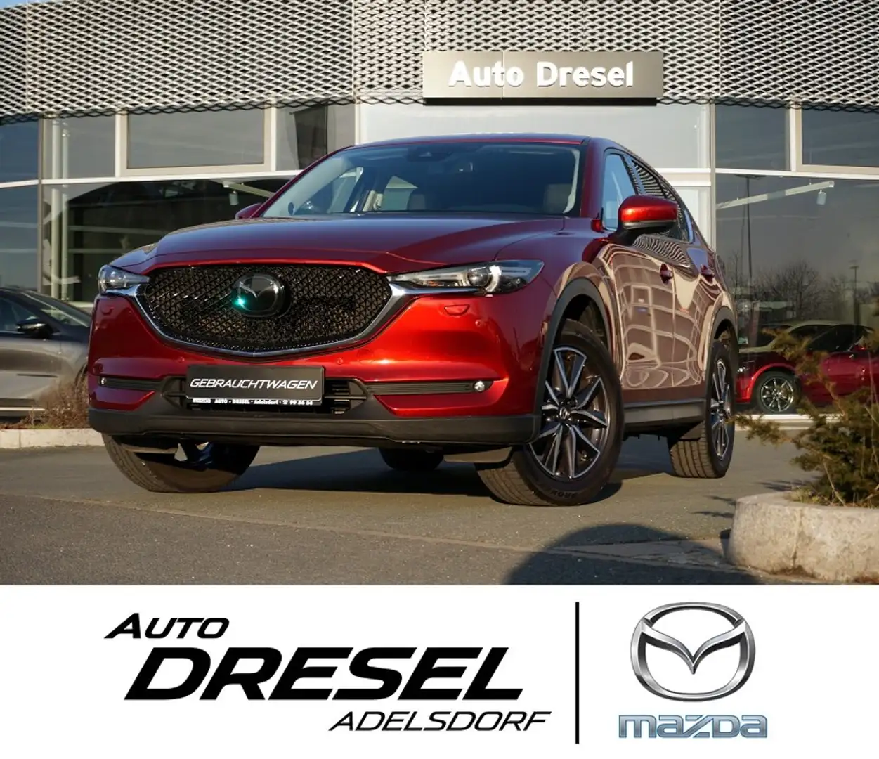 Mazda CX-5 SportsLine | Skyactiv-G 194 Allrad Automatik | Led Rot - 1