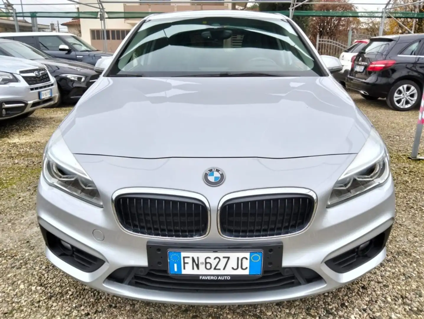 BMW 216 d Active Tourer Advantage Argent - 2