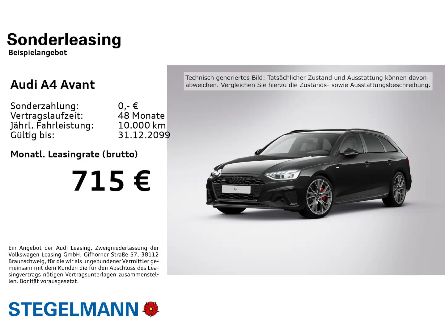 Audi A4 50 TDI qu. Tiptr. S-Line Competition Pl Schwarz - 2