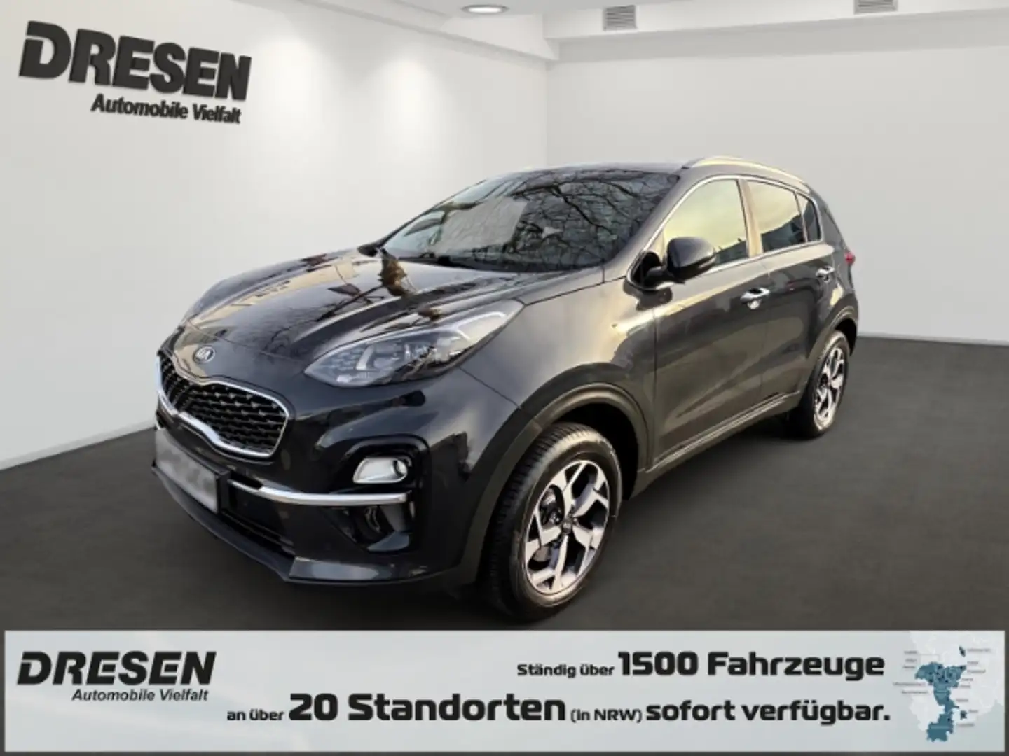 Kia Sportage PREMIUM+ 1.6 2WD NAVI,KAMERA,PDC Noir - 1
