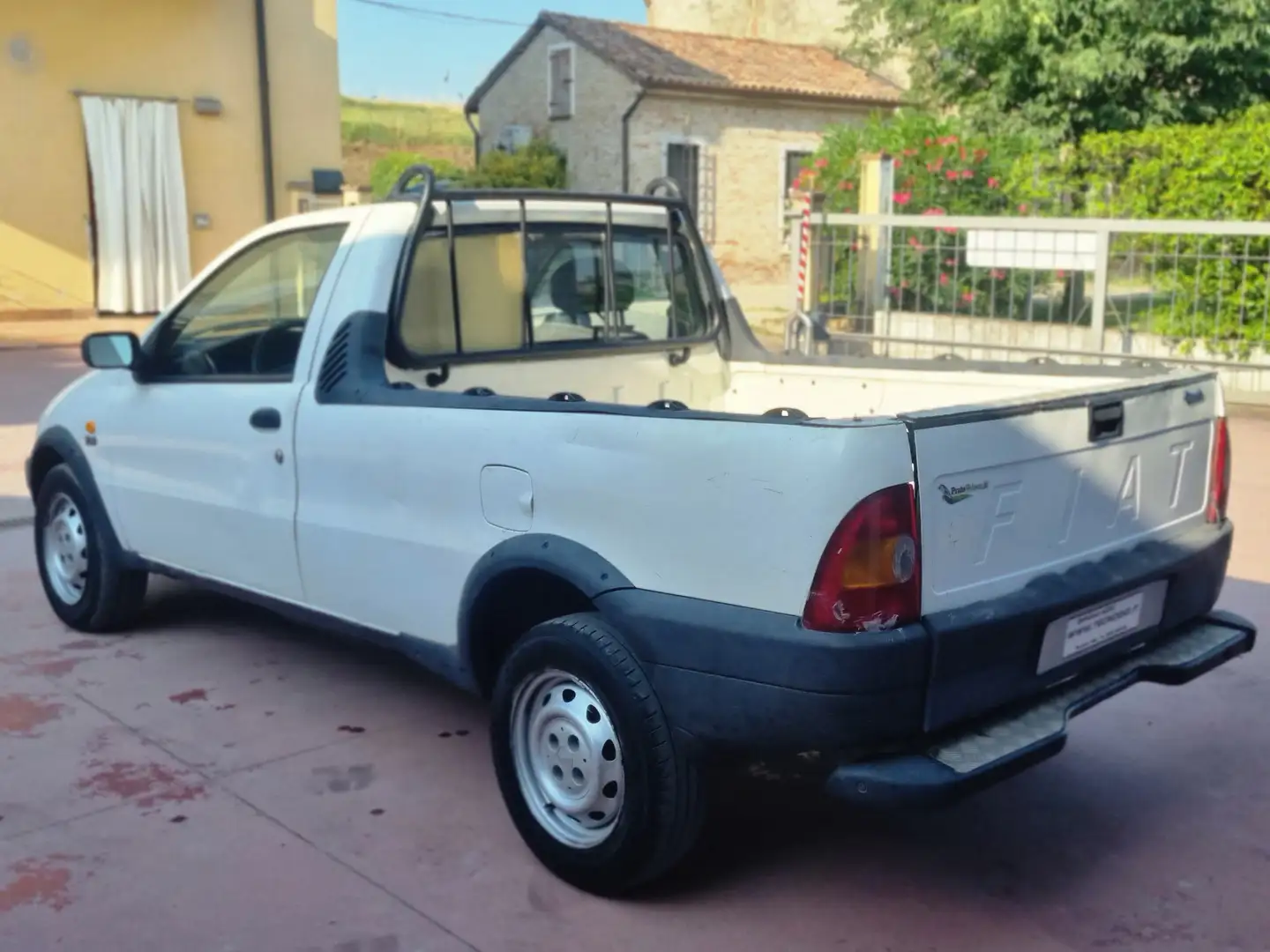 Fiat Strada PICK UP TAGLIANDATO,GOMMATO,REVISIONATO Weiß - 2