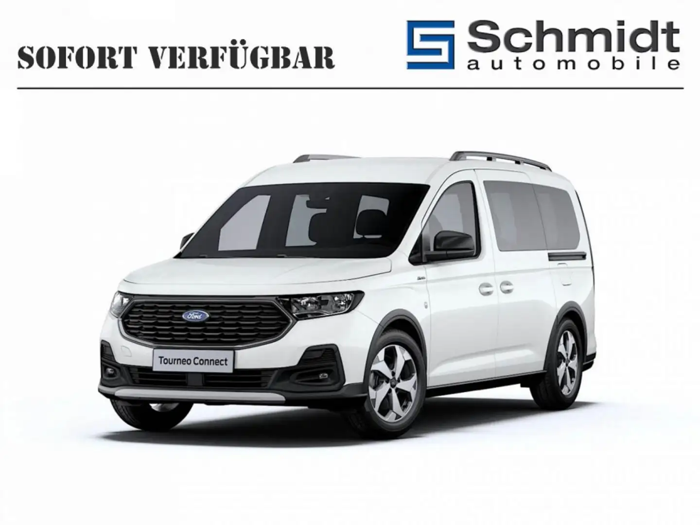 Ford Tourneo Connect Active 2,0L Eblue 122PS M6 AWD Weiß - 1