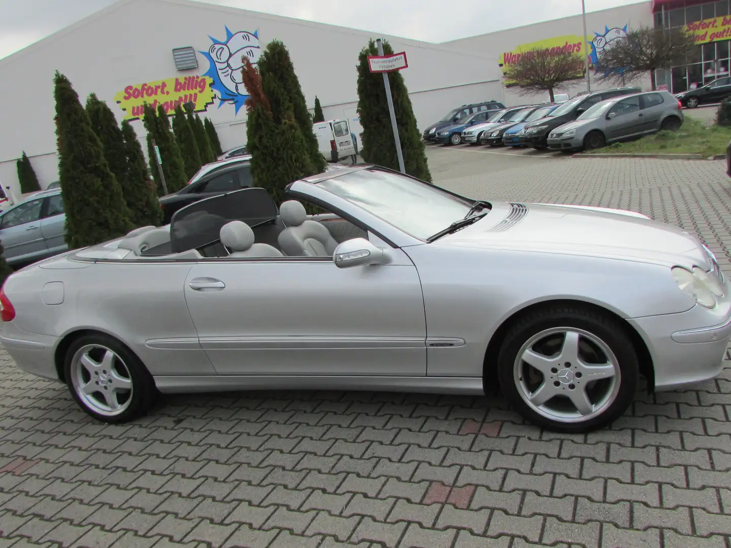 Mercedes-Benz CLK 200 CLK 200 Kompressor (209.442) Silber - 2