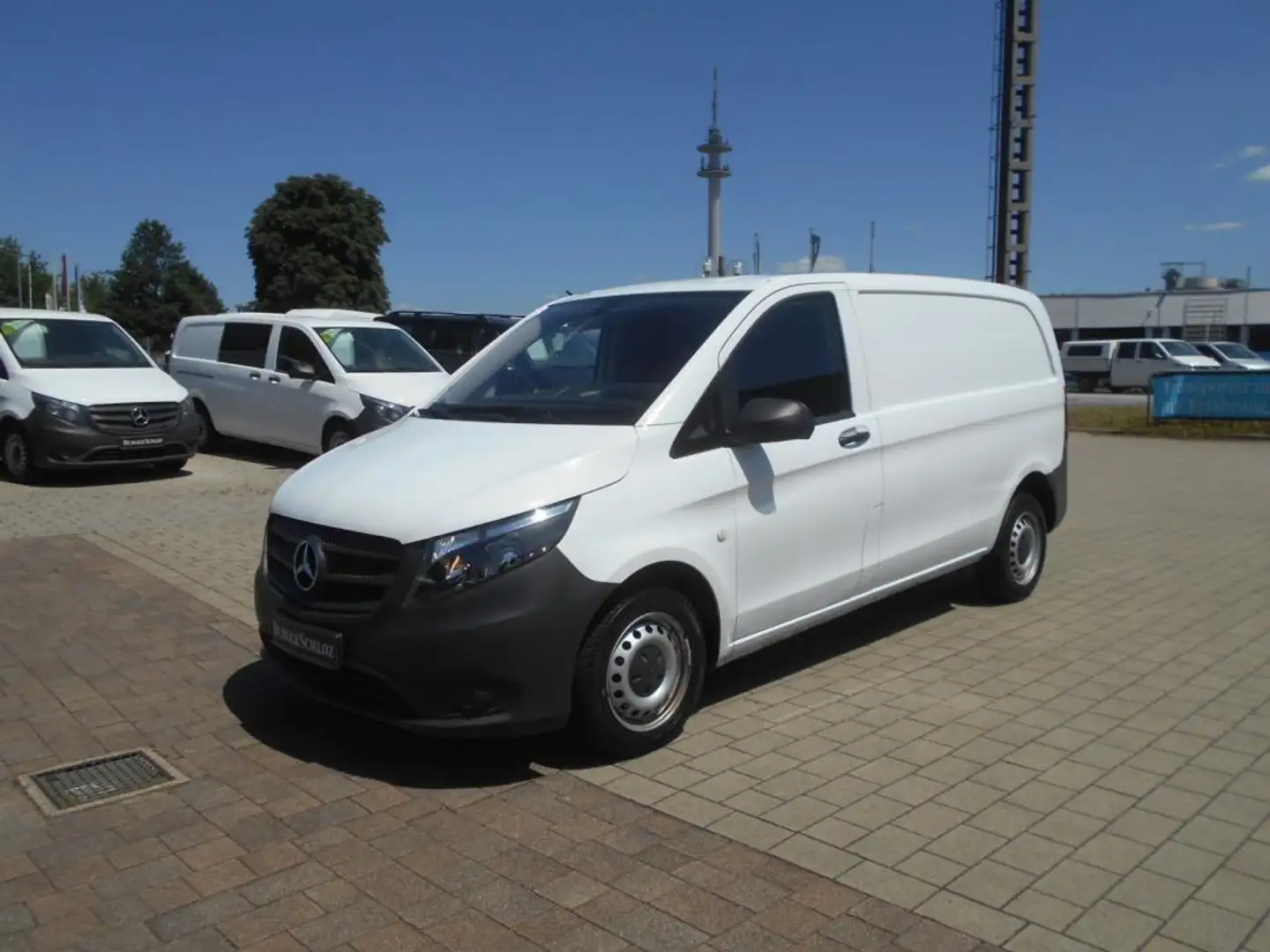 Mercedes-Benz Vito 110 CDI KA Kompakt 3-Sitze Tempomat Heckklappe Blanc - 1