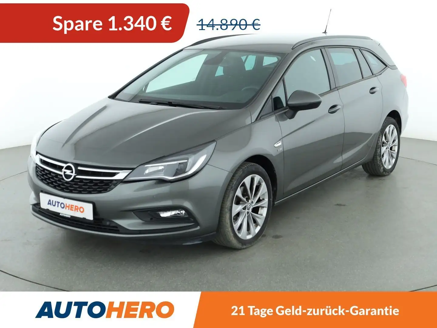Opel Astra 1.4 SIDI Turbo 120 Jahre *SHZ*CAM*PDC*LENKRADHZG* Grigio - 1