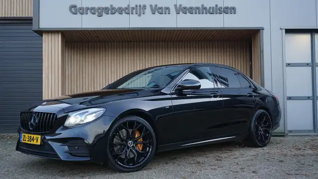 Mercedes-Benz E 43 AMG 401pk 4-Matic Luchtvering Widescreen 360-View *Bla
