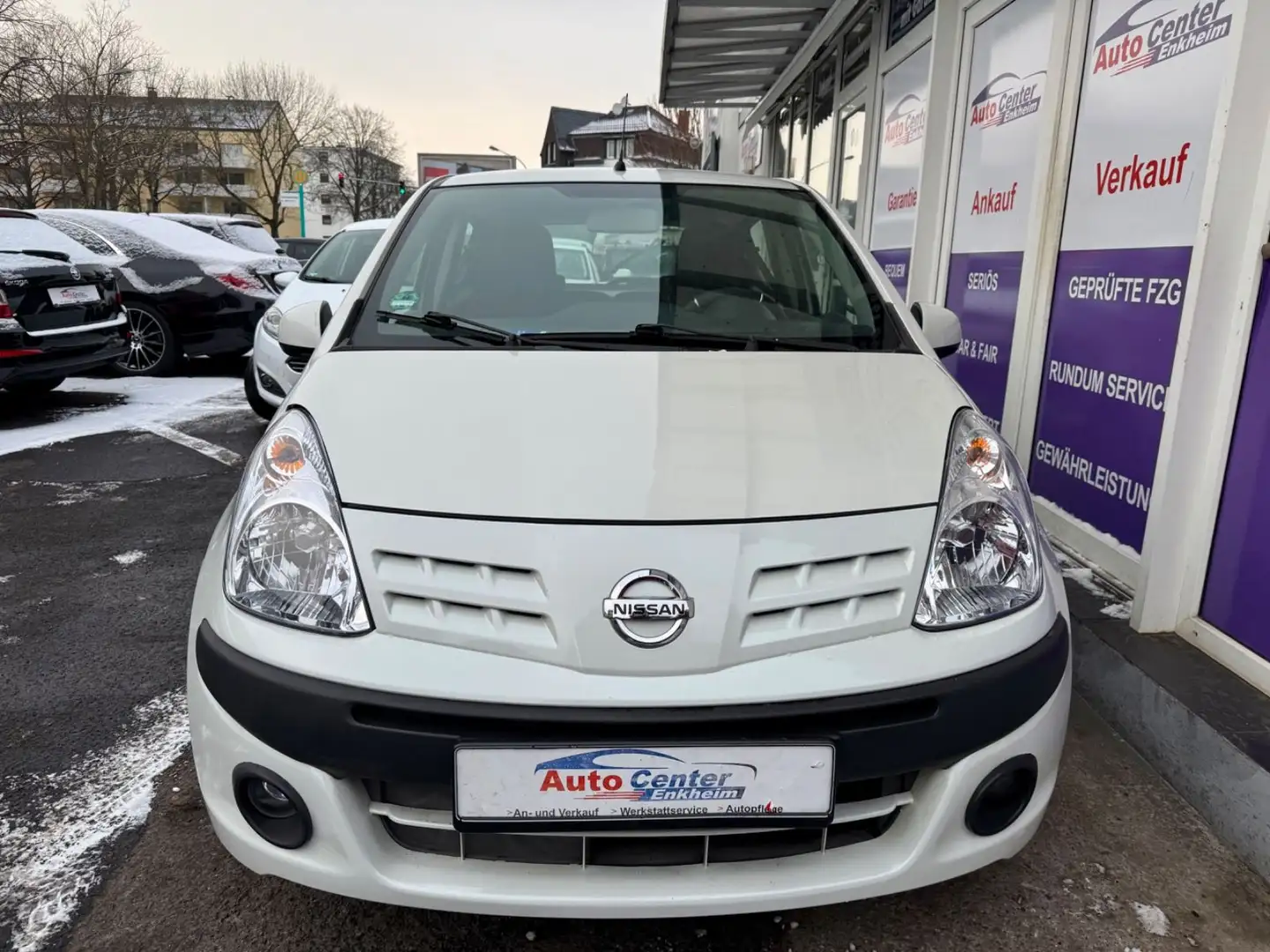 Nissan Pixo #Aut.# *Euro5*Klima*Tüv04/2025*Allwetter* Weiß - 2