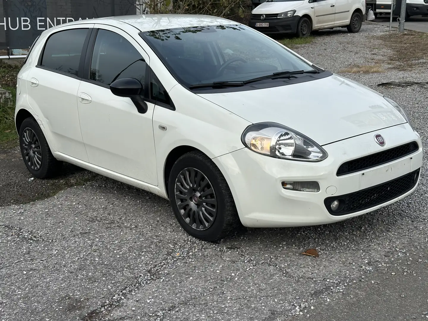 Fiat Punto 1.3 MultiJet Street Blanc - 1