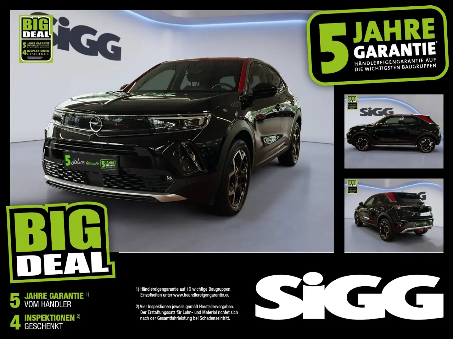 Opel Mokka 1.2 Turbo Ultimate NAV Kamera AHK DAB+ Noir - 1