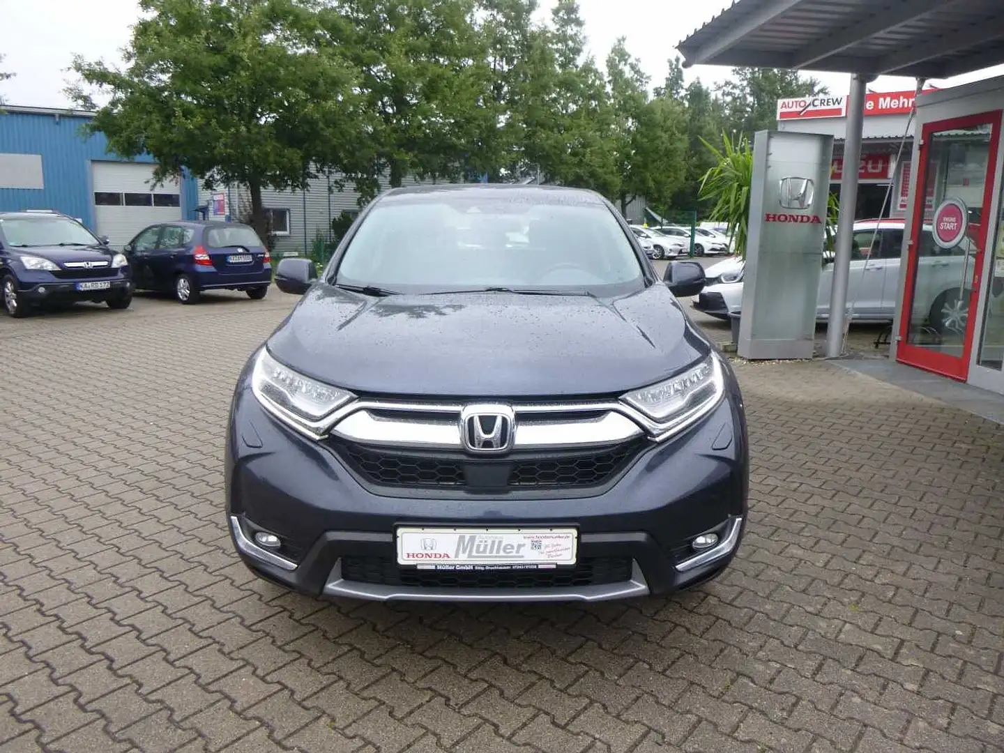 Honda CR-V 1.5T 4WD Elegance + AHK+ usw. Bleu - 1