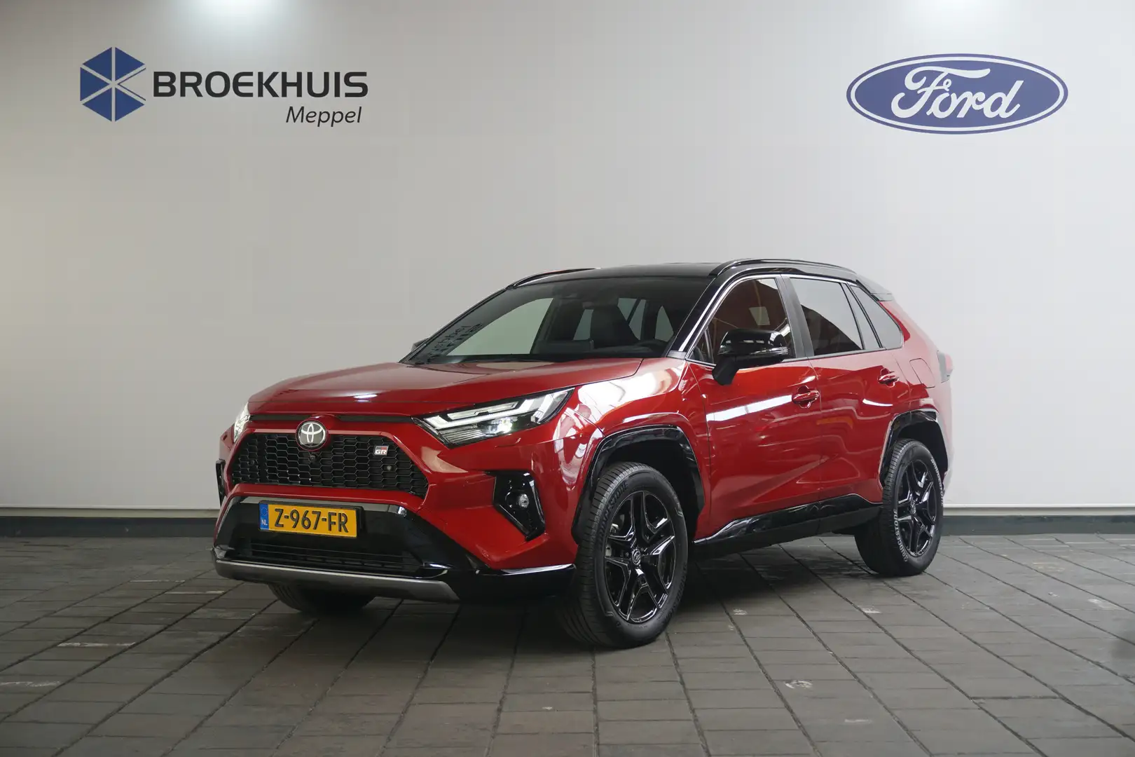 Toyota RAV 4 2.5 Hybrid AWD GR SPORT | Achteruitrijcamera | App Rood - 2