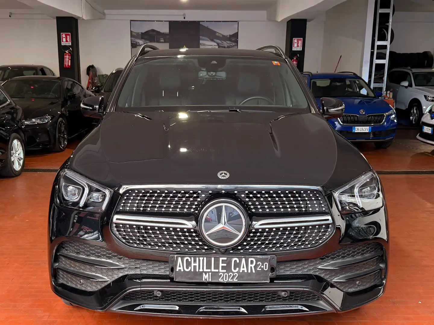 Mercedes-Benz GLE 300 d 4MATIC 7 Posti M-hybrid Premium *PREZZO REALE* Nero - 2