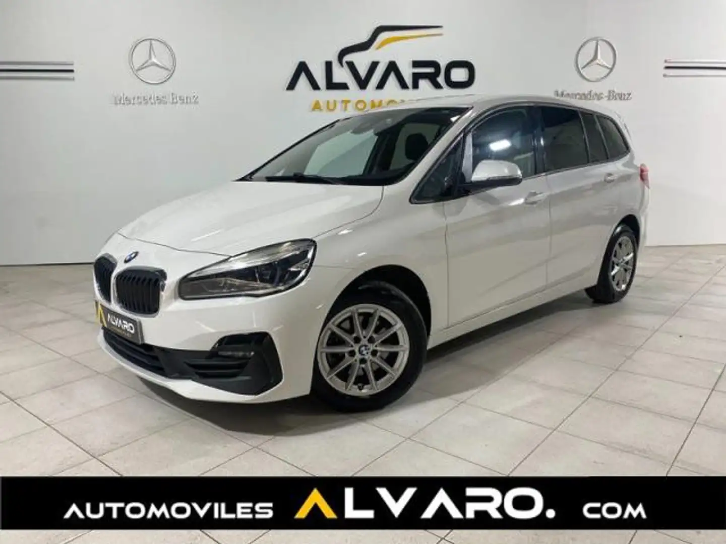 BMW 216 216dA Gran Tourer Blanc - 1