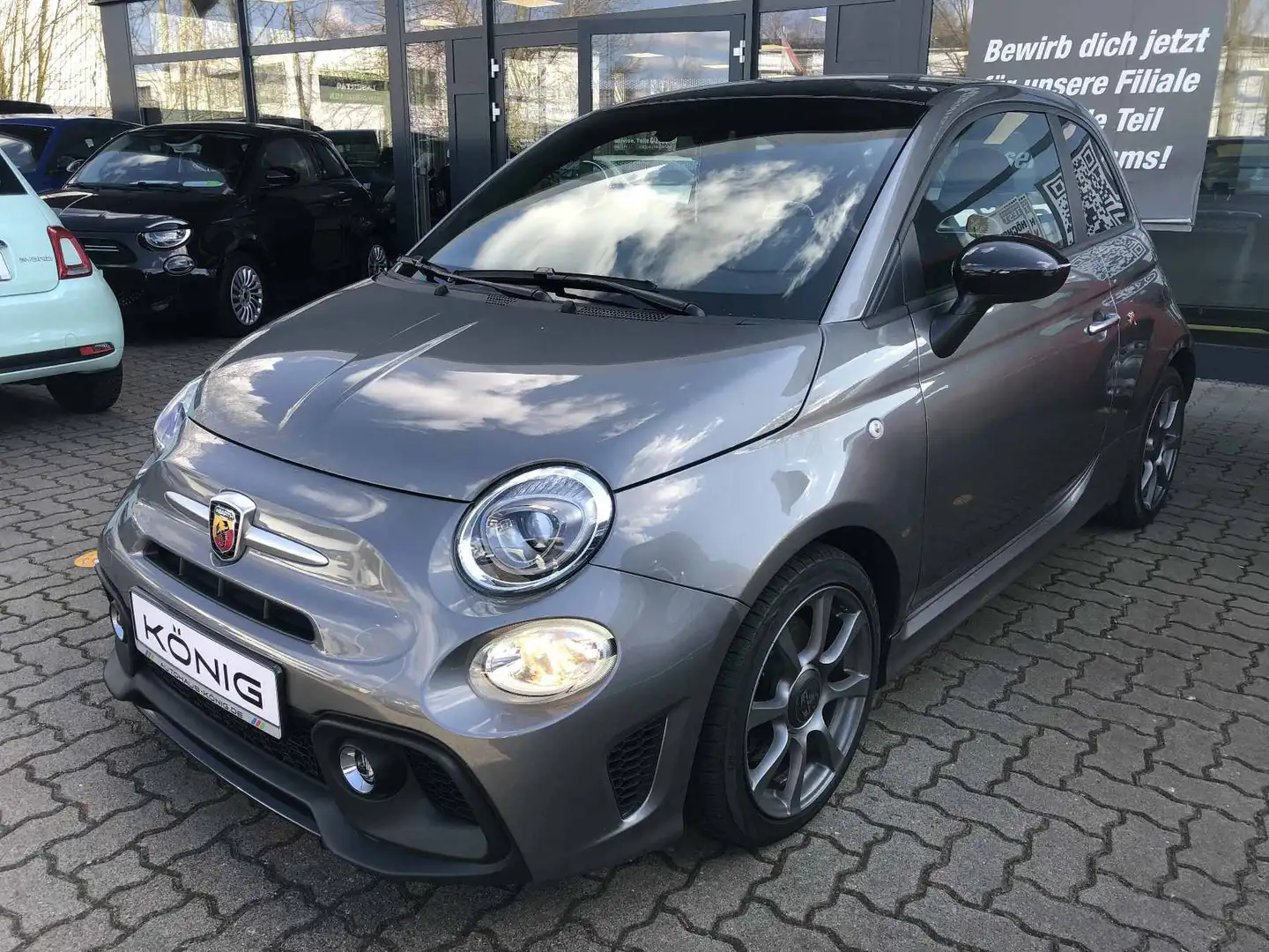 Abarth 595 1.4 T-Jet 165 PS Automatik Grau - 1
