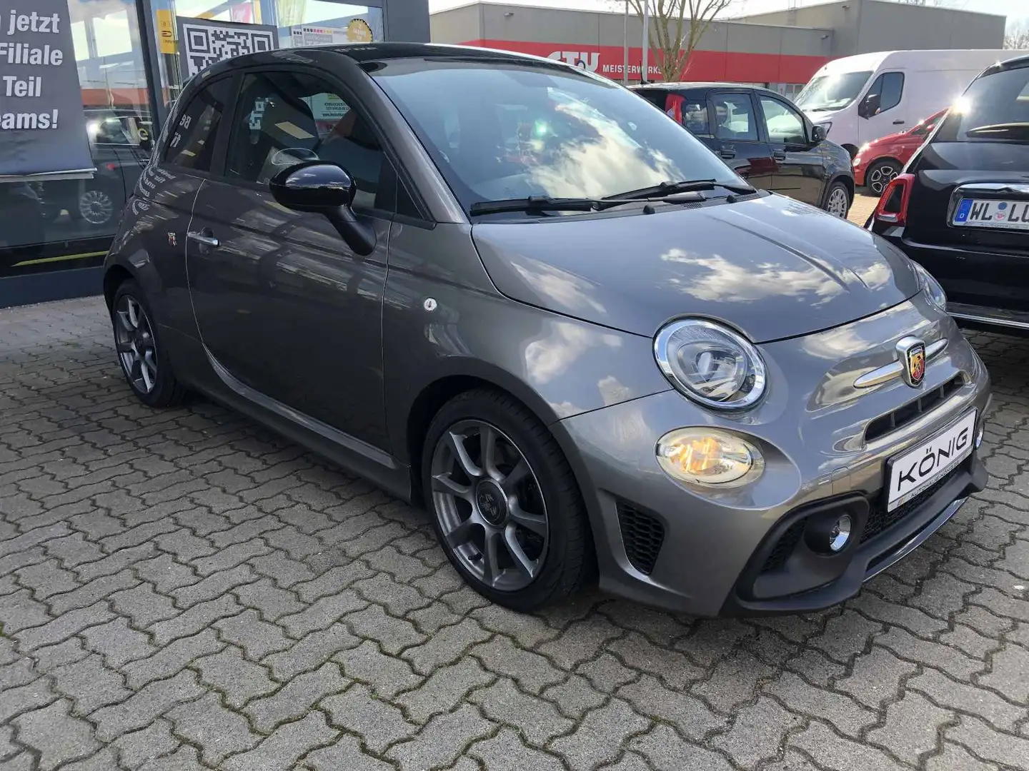 Abarth 595 1.4 T-Jet 165 PS Automatik Grau - 2