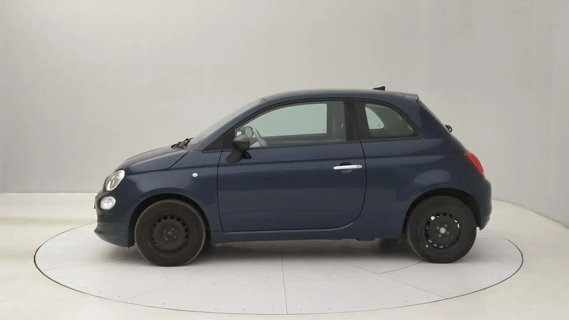 Fiat 500 1.0 hybrid 70cv Blauw - 2