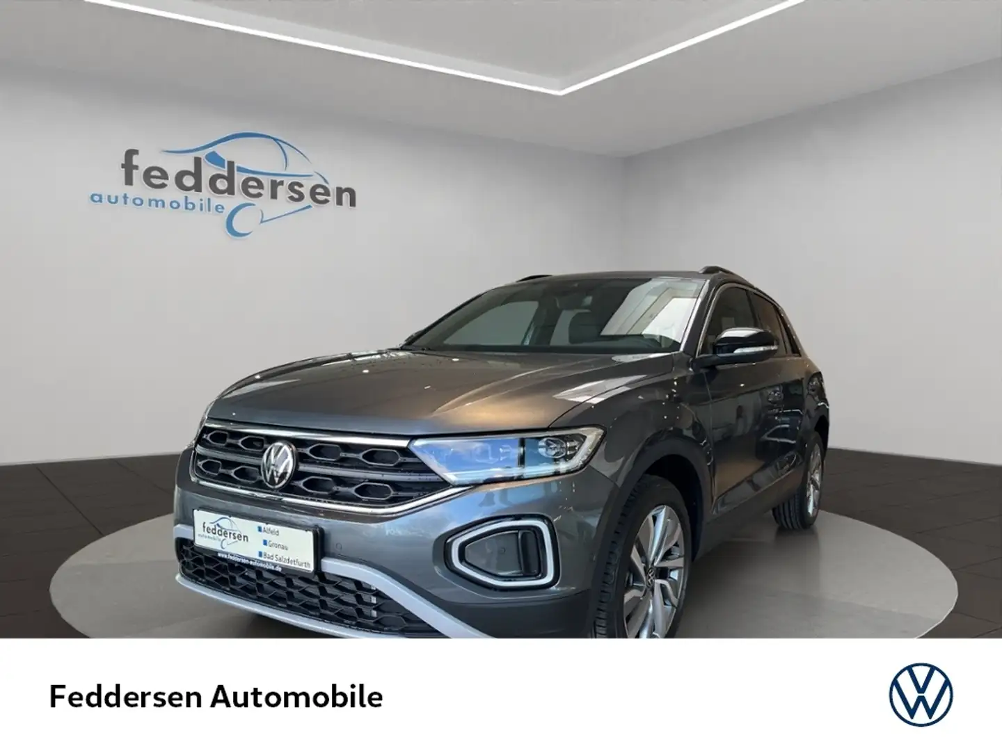 Volkswagen T-Roc Goal 1.5 TSI AHK Navi Sitzheizung Rückfahrkamera Grigio - 1